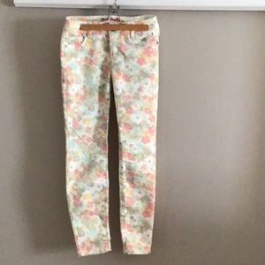 Elle floral jean